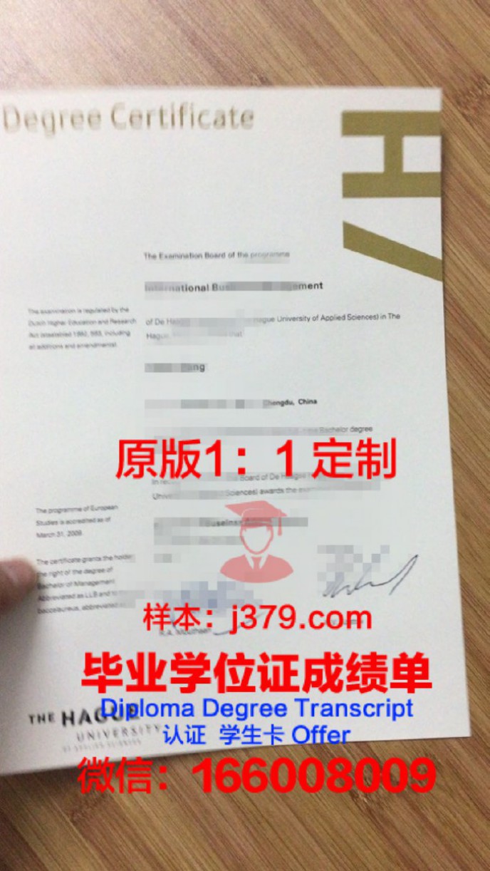 邓伯契应用科学大学毕业证diploma